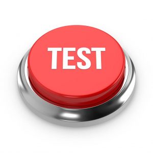 test button - testing